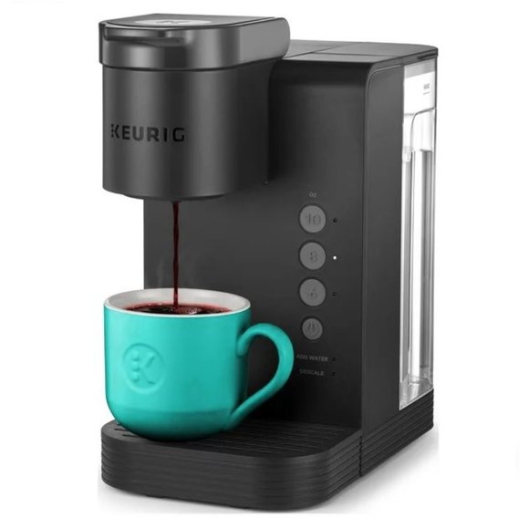 NWT KEURIG K-Express Essentials Single-Serve K-Cup Pod Coffee Maker Teal & Black - Picture 11 of 13